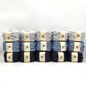 15 Balls Macrame Cotton Cord 7 mm Crochet Knitting Yarn Baskets Wall Decor